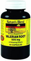 NAT B VALERIAN ROOT CP 500MG 90