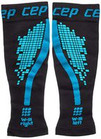 CEP Women’s Reflective Compression Calf Sleeves NightTech (Black/Blue) II