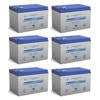 Power Sonic 12V 12Ah F2 Wheelchair Scooter Battery Replaces Johnson Controls JC12120-6 Pack
