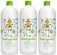 BabyGanics Foaming Dish Soap Refill, 32 fl. oz. (Pack of 3)