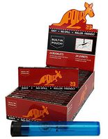 Pouch Brand Eazy to Roll Cigarette Rolling Papers (24 Packs/Full Box) with Rolling Paper Depot KewlTube