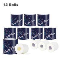 PsemesP Toilet Paper, 12 Count, 3-Ply Ultra Soft Absorbent Tissue