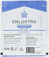 004"Any Wound" Dressings - 4x4 Enluxtra, Pack of 3, Self-Adaptive Super Absorbent