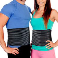 Abdominal Binder Postpartum Belly Wrap – Tummy Tuck Belt Provides Comfortable Stomach Compression to Help Umbilical Hernia or Post Partum Girdle Binders for Healing and Support (S/M)