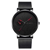 Men's Watches,Fxbar Minimalist Unique Men Business Wristwatch Nylon Strap Charm Bracelet Watches Dress Watch(B)