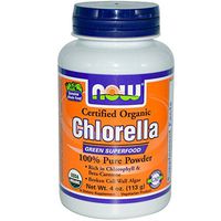 NOW Foods - Chlorella Pure Pwd 4 ounce (Pack of 3)