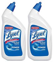 Lysol Professional Disinfectant Toilet Bowl Cleaner with Advanced Deep Cleaning Power, 32 Oz (2 Pack)