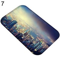 TbpersicwT Home bedroom carpet door mat, Buildings Sea Living Room Hallway Mat Entrance Rug Anti-slip Bathroom Carpet - 7#