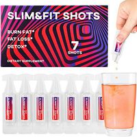 Slim&Fit Shots - The Only Working Weight Loss Pills for Women - Appetite Suppressant, Fat Burner and Metabolism Booster with L-Arginine, Garcinia Cambogia and Guarana - 1 Week Supply