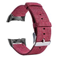 Lyperkin Samsung Gear Fit2/Fit2 Pro Replacement Watch Band Strap Accessory Luxury Delicate Woven Fabric Wristband Strap Band Bracelet Compatible with Samsung Gear Fit2/Fit2 Pro Smartwatch