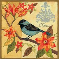 Bird Study Luncheon Napkin