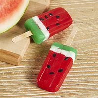 Two's Company Watermelon Ice Pop Soap Set of 2