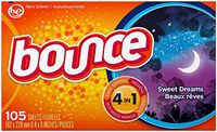 Bounce Fabric Softener Sheets - Sweet Dreams - 105 ct