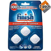 Finish in-Wash Dishwasher Cleaner: Clean Hidden Grease & Grime, 3ct - 2 Pack