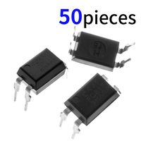 Bridgold 50pcs PC817c PC817 for Arduino DIY Through Hole transistor output optocoupler,4-Pin
