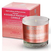 DONA KISSABLE SOY MASSAGE CANDLE (VANILLA BUTTERCREAM) Net Wt 4.75 oz