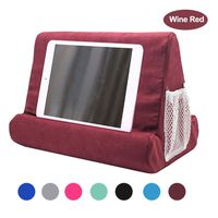 Soft Pillow for iPads, Multi-Angle Pillow Lap Stand，Tablet Computer Stand for eReaders, Smartphones, Books, Magazine