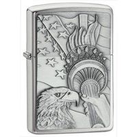 Zippo Something Patriotic Emblem Lighter