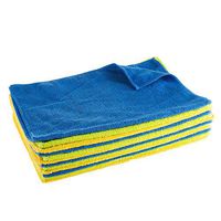 Stalwart Microfiber Cloth 24 Count Towels Dust Polish and Clean