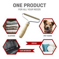 APL High Quality Copper Head Wooden Portable lint pet Hair dust Fuzz Remover Shaver