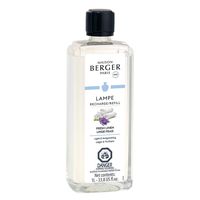 Fresh Linen | Lampe Berger Fragrance Refill for Home Fragrance Oil Diffuser | Purifying and perfuming Your Home | 33.8 Fluid Ounces - 1 Liter | Made in France