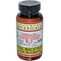 Whole World Botanicals, Royal Maca Plus For Women, 550 mg, 90 Veggie Caps by Whole World Botanicals