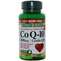 Nature's Bounty Cardio Q10, Co Q-10 400 mg Softgels 39 ea (Pack of 2)