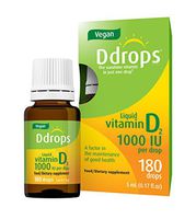 Vegan Ddrops 1000 IU 180 Drops