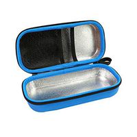 SUPVOX Insulin Cooler Travel Case for Diabetic Organize Insulated Cooling Bag for Medication Without Ice Bag (Blue）