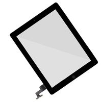 Compatible with iPad 2 2nd Generation A1395 A1396 LCD Display Touch Screen Digitizer Assembly Replacement Repair Part Black