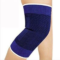 2 Knee Elastic Brace Muscle Support Sleeve Arthritis Sports Pain Relief Gym NEW