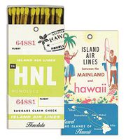 HomArt Matches - Hawaii (Set of 12)