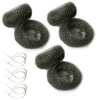 6Pc Lint Filter Traps Washing Machine Laundry Prevent Clogs Screen Aluminum Mesh