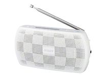 White SONY stereo portable radio SRF-18 / W (Japan domestic model, Japanese language only)