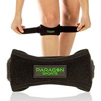 Paragon Sports Patella Knee Strap, Adjustable Patellar Tendon Support Band, Pain Relief Brace for Running, Fitness, Stairs Climbing, Basketball, Athletics, Jumper's Knee and Chondromalacia by