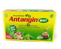 Antangin Mint - Herbal Syrup 12-ct, 180 Ml/ 6 fl oz (Pack of 1)