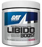 GAT Sport Libido Boost Powder, Male Performance Formula for Enhanced Vitality, Power Punch,6.8 oz