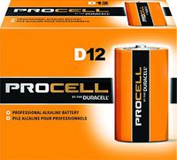 Duracell PC1300 Procell Alkaline-Manganese Dioxide Battery, D Size, 1.5V (Case of 72)