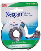 Nexcare Tape, Flexible Clear, 3/4 Inches X 252 Inches / 7 Yards (Pack of 6)