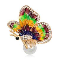 Accessory Butterfly Insect Fashion Jewelry Metal Brooch Women Gift Lapel Pin Popular Novelty Aesthetic Beauty Girls Jewerly Cheap Style Styling Elegant Cute