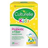 Culturelle Kids Regularity Probiotic & Fiber Dietary Supplement | Helps Restore Regularity & Keeps Kids' Digestive Systems Running Smoothly* | Works Naturally with Child'S Body* | 24 Single Packets