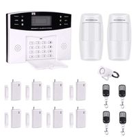 AG-Security Home Security System with optional 24/7 professional monitoring No contracts Wireless 14 piece security kit  DIY Home Security