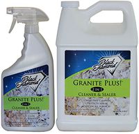 Black Diamond Stoneworks Granite Plus! 2 in 1 Cleaner & Sealer for Granite, Marble, Travertine, Limestone, Ready to Use! (1 Quart/1 Gallon)