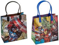 Marvel Avengers Premium Quality Party Favor Goodie Small Gift Bags 12