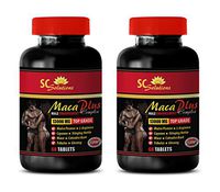 Sexual Enhancement Pills for Men Vitamins - MACA Plus Complex - Male Enhancement - Muira puama for Men - 2 Bottles 120 Tablets