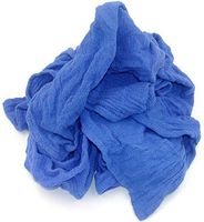 Recycled Blue Surgical Towel Rags - 5 Pound Box - A Perfect Non-Streaking No Lint Towel