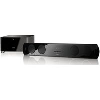 Coby CSMP95 Super-Slim Soundbar with Wireless Subwoofer, Black