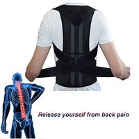 ZSZBACE Posture Corrector Back Brace for Men and Women- Relieve Back Pain, Align Spain, Correct Kyphosis (XXL)
