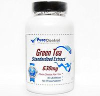 Green Tea Standardized Extract 630mg // 100 Capsules // Pure // by PureControl Supplements