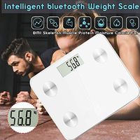 SPLY DTEM Accurate Electronic Scale Weight Scale Home Body Fat Scale Charging Intelligent Fat Measurement Small Body Scale